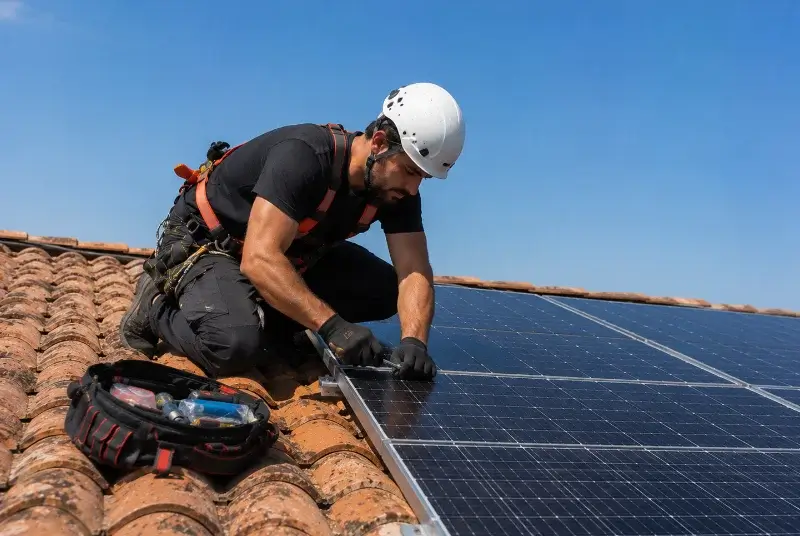 Maintenance et monitoring de panneaux solaires à Tercis-les-Bains